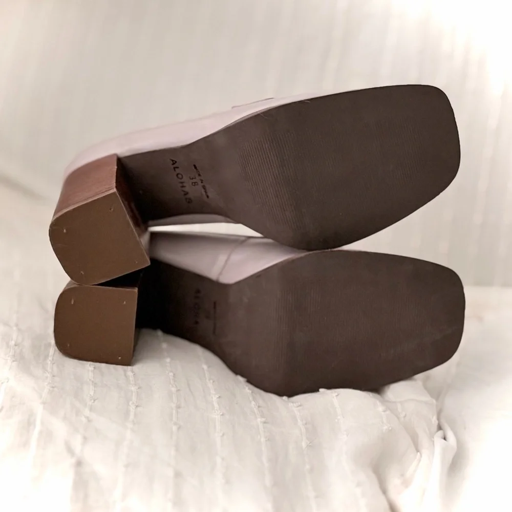 ALOHAS Busy Heel Loafers / Pumps – Lavender – EU 38 / US 8 - Picture 9 of 10